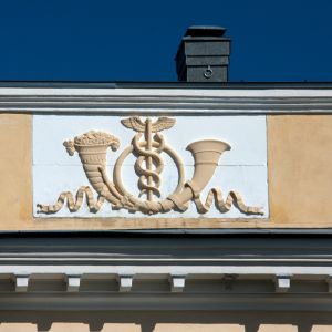 Eckerön historiallisen postimuseon tunnus