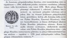 Ajankohtainen havainto Pyhän Henrikin asemasta 1200-luvulla