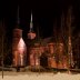 Tyrv��n kirkko iltavalaistuksessa